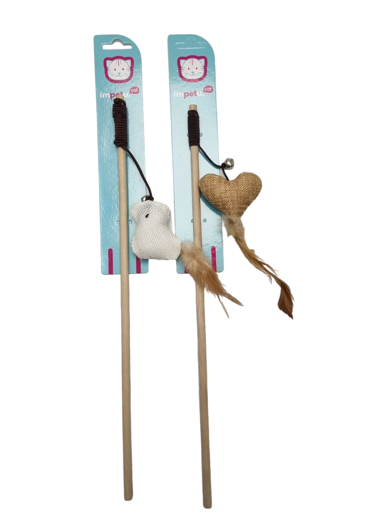 VARITA ARTESANAL MADERA C/PELUCHE