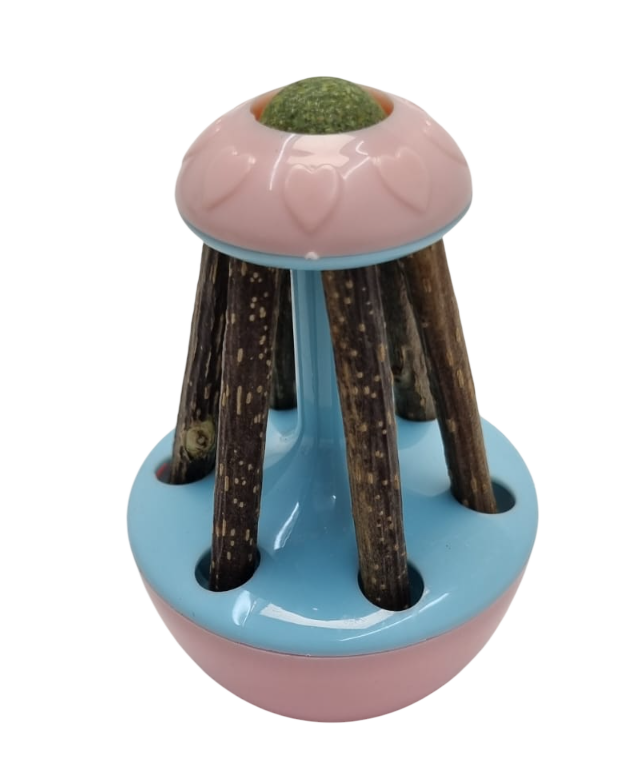 JUGUETE VAIVEN MADERITAS C/HIERBA GATERA